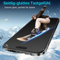 Protector de ecran din sticlă securizată Mothca pentru iPhone 17 Pro Max / 16 Pro Max, 2 bucăți 4