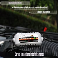 MOTOPOWER MP00205B 12V 1000 mA automata akkumulátortöltő 4