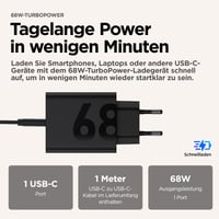 Rýchlonabíjačka Motorola 68W TurboPower USB-C s káblom USB-C – Rýchle nabíjanie pre kompatibilné smartfóny 3