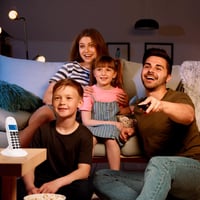 Bezdrôtový telefón Motorola C1001CBW+ DECT biely, blokovanie hovorov — Telefónu chýba zadný kryt (stav: pozri 2. obrázok) 7