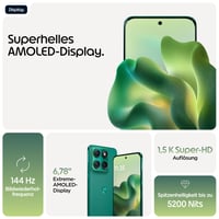 Smartphone Motorola Edge 70 Fusion, cameră 50MP, 8GB RAM, 256GB stocare, Verde 4