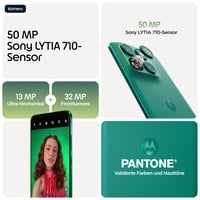 Smartphone Motorola Edge 70 Fusion, cameră 50MP, 8GB RAM, 256GB stocare, Verde 3