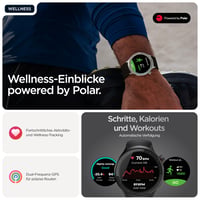 Inteligentné hodinky Motorola Moto Smartwatch Polar Basic čierne 3