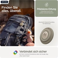 Motorola Moto Tag okos nyomkövető, Bluetooth 6.0, IP67 - Pantone Laurel Oak - 1 db 2