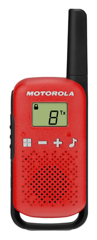 Vysielačky Motorola Talkabout T42 PMR446, 2 ks, 16 kanálov, dosah 4 km, červené 2