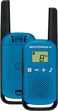 Set stații radio walkie-talkie Motorola Talkabout T42 PMR446 – 2 bucăți, 16 canale, rază de acțiune 4 km, albastru 2