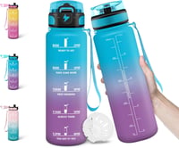 Motswedi 500ml BPA-mentes kullancscsap, időjelöléssel, szivárgatásmentes ivópalack gyerekeknek 1