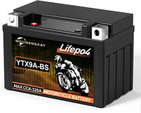 MOUDENSKAY 12V Lítium Motorkerékpár Akkumulátor BMS-sel YTX12-BS 5Ah 1