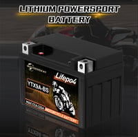 MOUDENSKAY 12V Lítium Motorkerékpár Akkumulátor BMS-sel YTX12-BS 5Ah 7