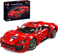 Mould King 13190 Technic Sportautó Építőkészlet 4070 Darabos Motorral és Távirányítóval Szuperautó Rajongóknak 1