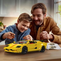 Mould King 13195H Technic Sportautó Építőkocka Szett, 1384 Darabos Távirányítós Versenyautó Modell, DIY Autó Játék 14+ Éveseknek 6
