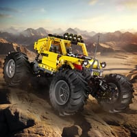 Mould King 18021 Technic Terepjáró Építőkészlet APP Távirányítóval, 4x4 RC Buggy Motorokkal Felnőtteknek (1120 db) 7