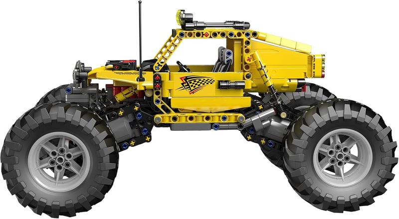 Mould King 18021 Technic Terepjáró Építőkészlet APP Távirányítóval, 4x4 RC Buggy Motorokkal Felnőtteknek (1120 db)