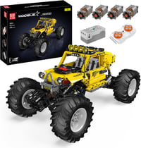 Mould King 18021 Technic Terepjáró Építőkészlet APP Távirányítóval, 4x4 RC Buggy Motorokkal Felnőtteknek (1120 db) 1