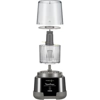 Mașină de tocat carne electrică Moulinex 1-2-3 Ultimate, 1000W, capacitate 0,55L, cu lame Powelix, negru 5