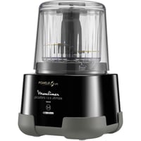 Mașină de tocat carne electrică Moulinex 1-2-3 Ultimate, 1000W, capacitate 0,55L, cu lame Powelix, negru 4