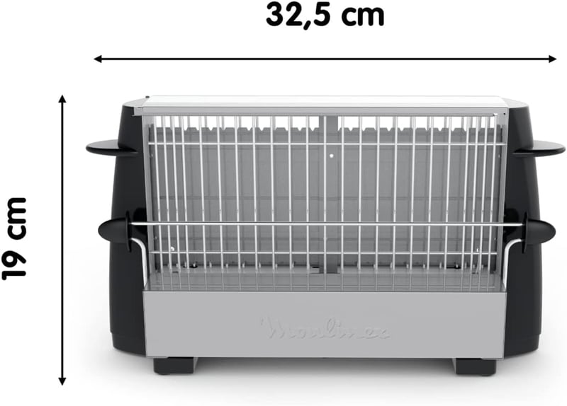 Moulinex A15453 Fekete Kenyérpirító Toaster
