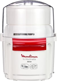 Moulinex AD5601 Aprító Mixer 800W Rozsdamentes Pengével Fehér-Piros 9