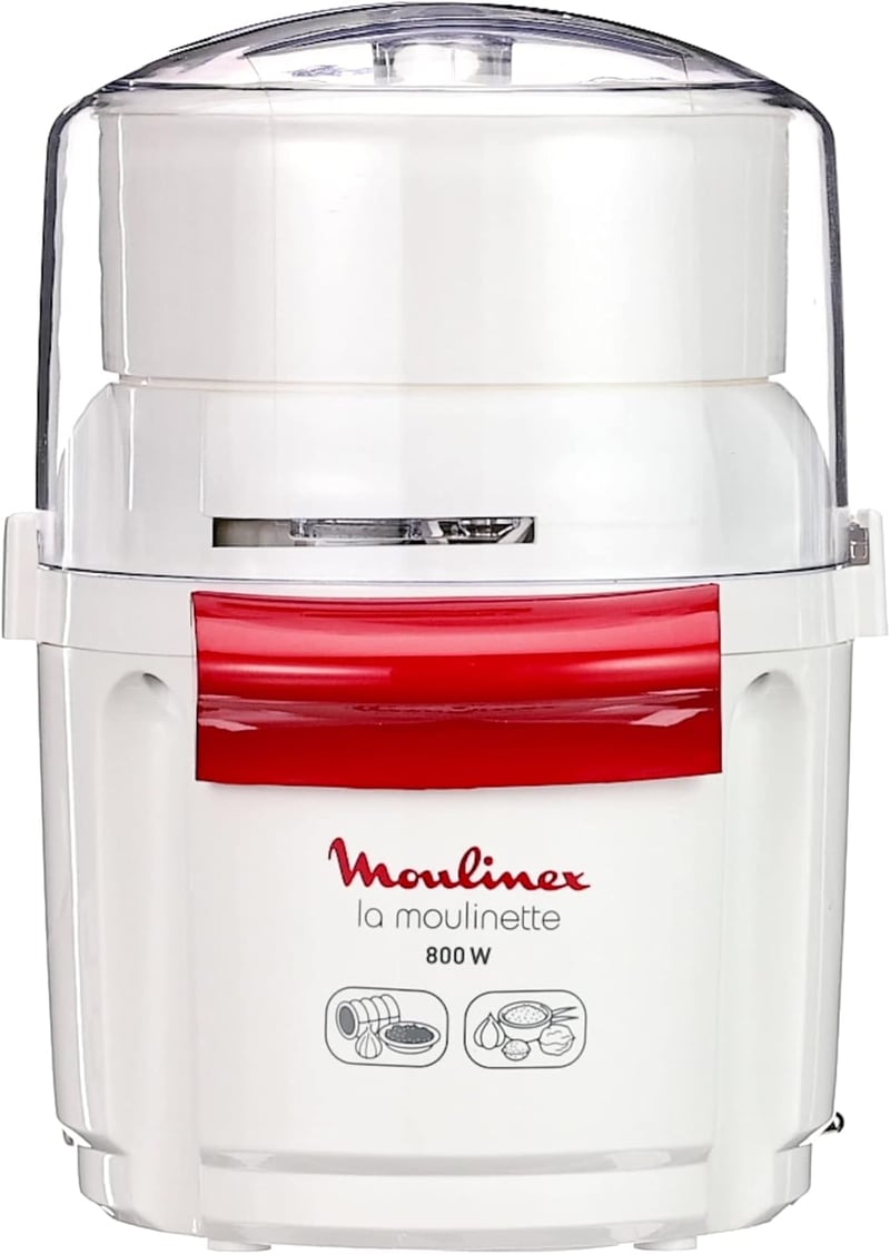 Moulinex AD5601 Aprító Mixer 800W Rozsdamentes Pengével Fehér-Piros