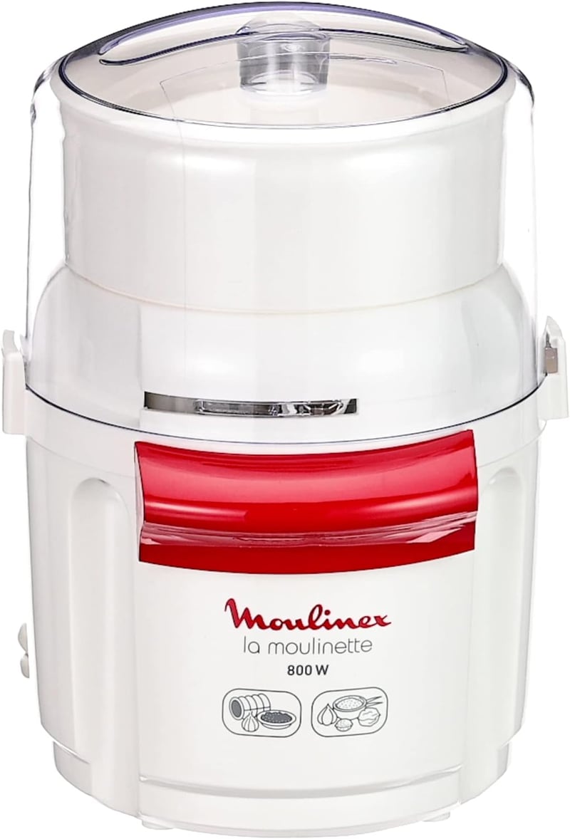 Moulinex AD5601 Aprító Mixer 800W Rozsdamentes Pengével Fehér-Piros