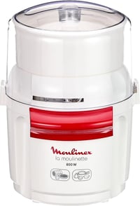 Moulinex AD5601 Aprító Mixer 800W Rozsdamentes Pengével Fehér-Piros 1