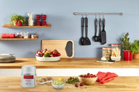 Moulinex AD5601 Aprító Mixer 800W Rozsdamentes Pengével Fehér-Piros 7