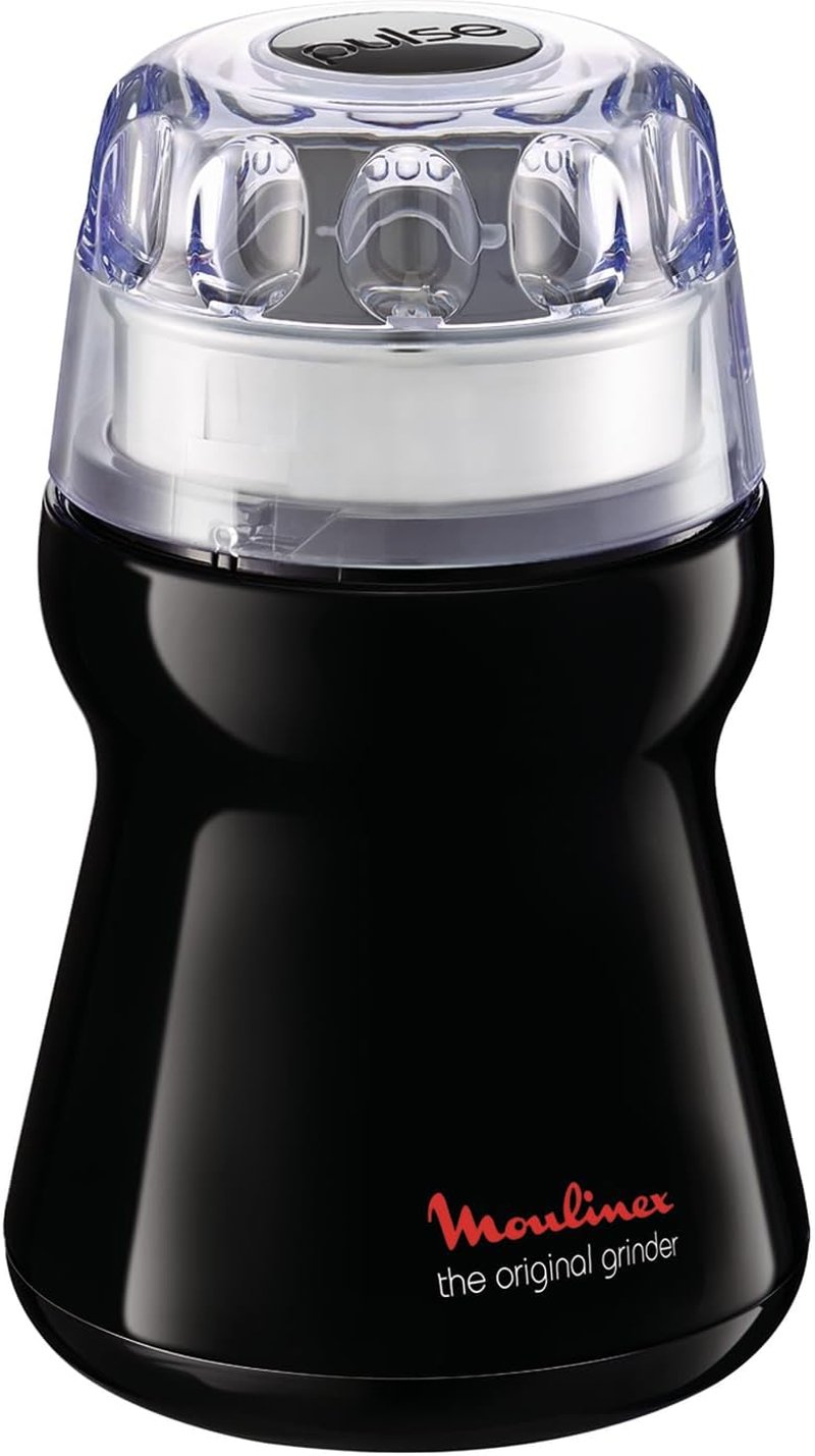 Râșniță universală de cafea și mirodenii Moulinex AR110830, 180 W - negru