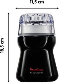 Râșniță universală de cafea și mirodenii Moulinex AR110830, 180 W - negru 3