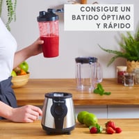 Moulinex Blend & Go 300W turmixgép 1,3L rozsdamentes acél + 750ml palack 4