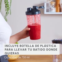 Moulinex Blend & Go 300W turmixgép 1,3L rozsdamentes acél + 750ml palack 2