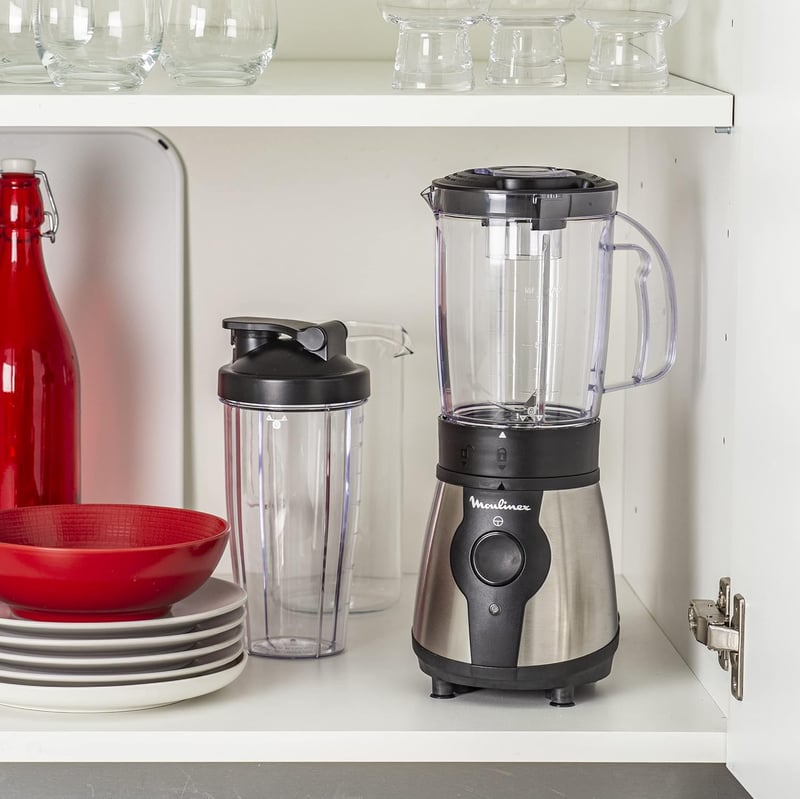 Moulinex Blend&Go LM1B1D 300W turmixgép 750ml kancsóval és hordozható palackkal