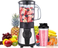 Moulinex Blend&Go LM1B1D 300W turmixgép 750ml kancsóval és hordozható palackkal 1