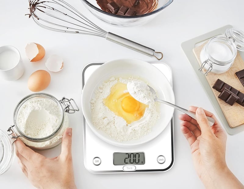Moulinex BN5000 Optiss digitális konyhai mérleg, edzett üveg, folyadékmérés, fehér