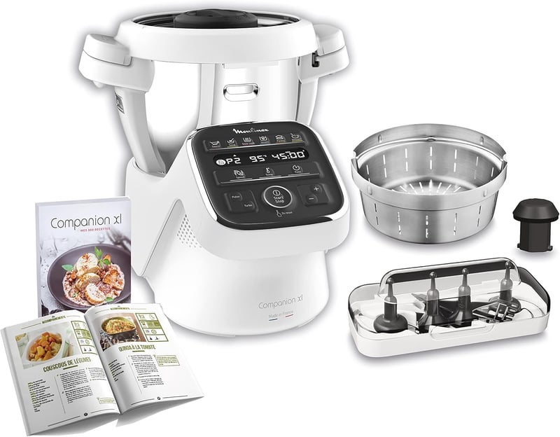 Moulinex Companion XL 4,5L multifunkciós konyhai robot 12 program mixer keverő aprító dagasztó