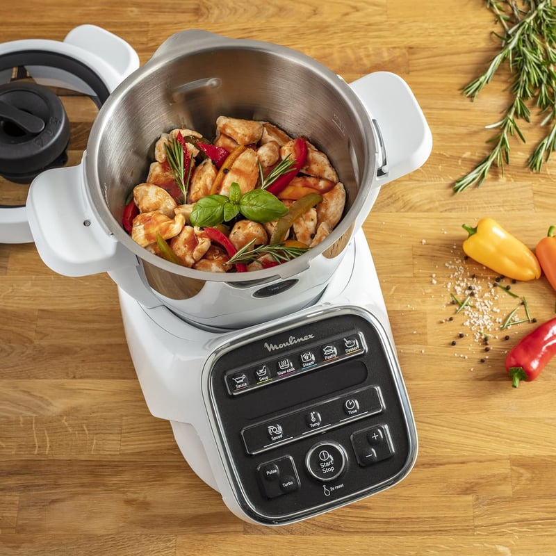 Moulinex Companion XL 4,5L multifunkciós konyhai robot 12 program mixer keverő aprító dagasztó