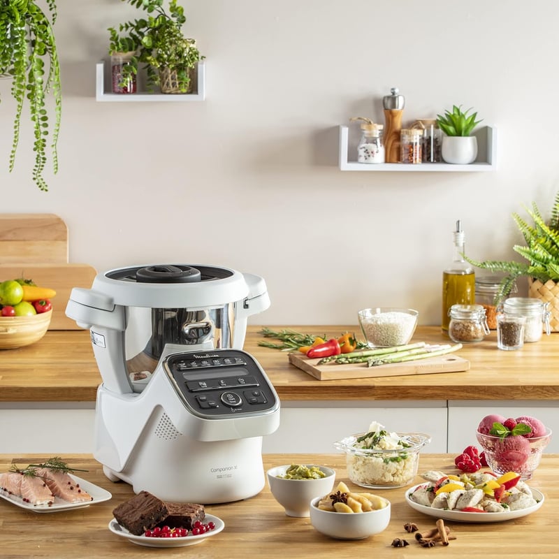 Moulinex Companion XL 4,5L multifunkciós konyhai robot 12 program mixer keverő aprító dagasztó