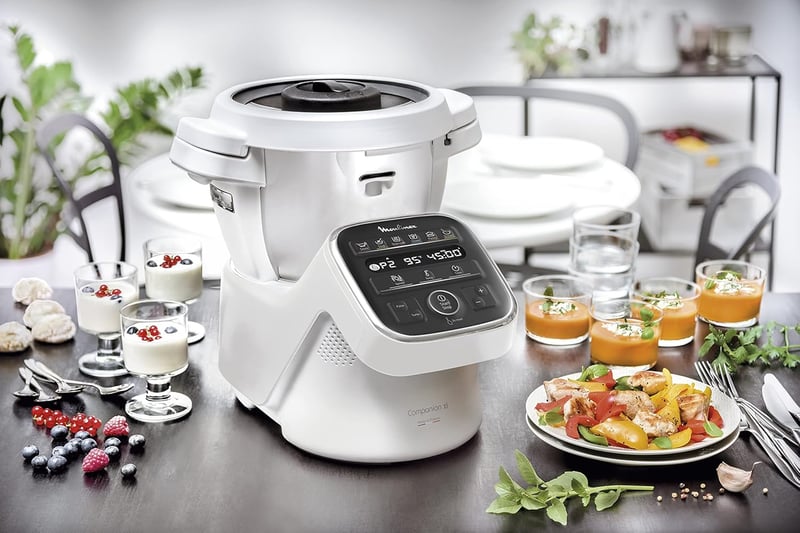 Moulinex Companion XL 4,5L multifunkciós konyhai robot 12 program mixer keverő aprító dagasztó