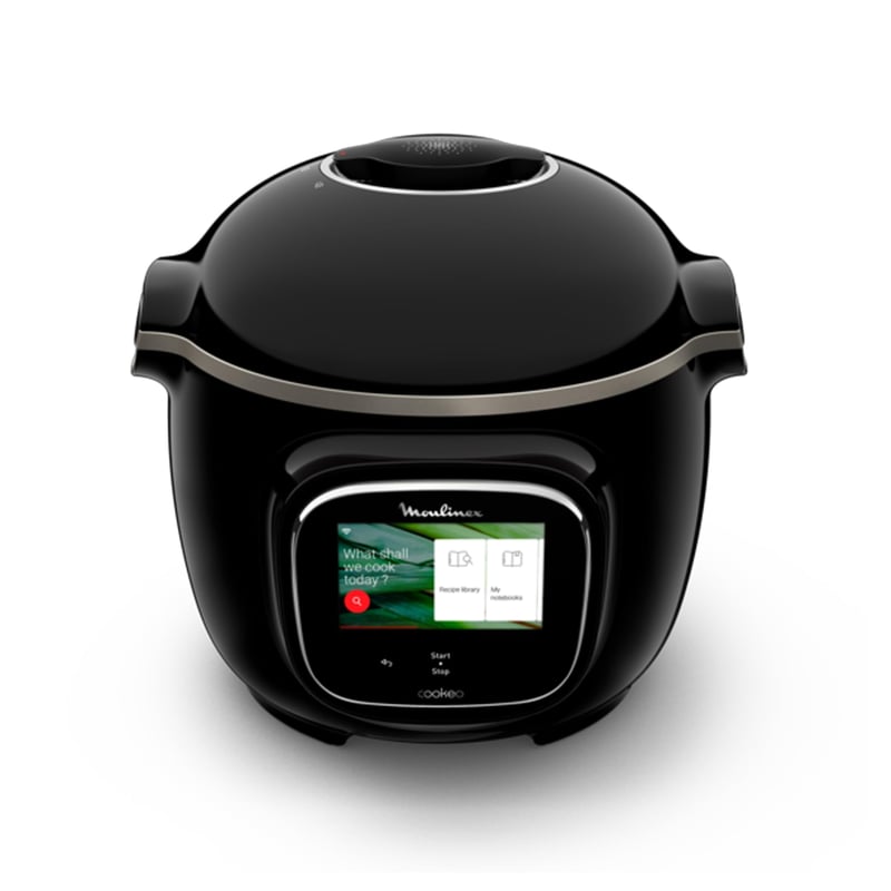 Inteligentný multifunkčný hrniec Moulinex Cookeo Touch WiFi CE902800, 6 l, vysoký tlak, 250 receptov, čierny