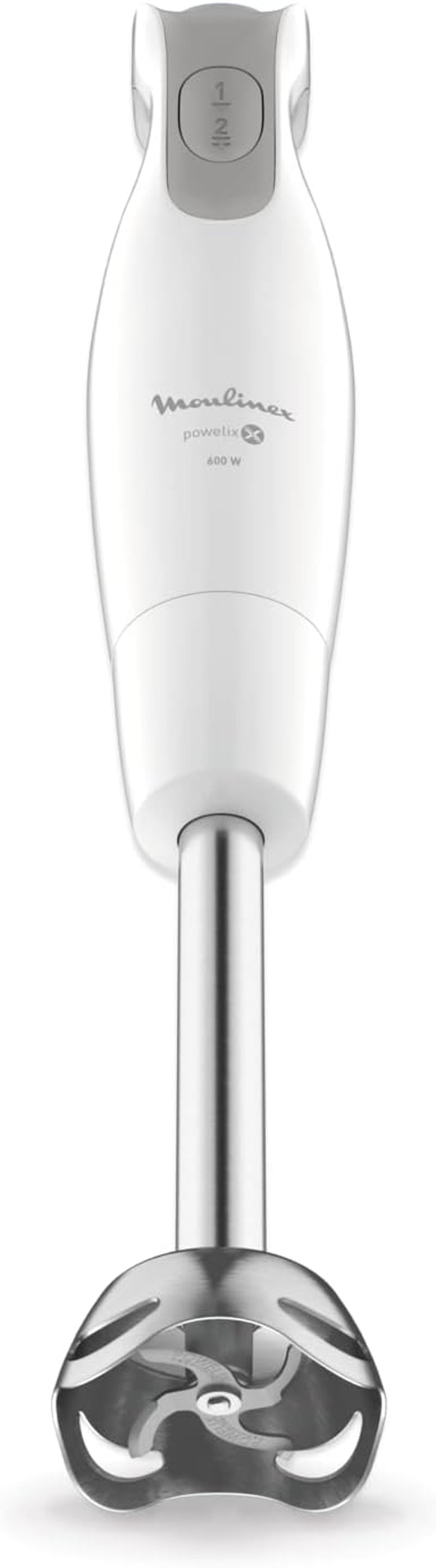 Moulinex Dailychef fehér kézi turmixgép 600W, 2 fokozat, rozsdamentes acél talp
