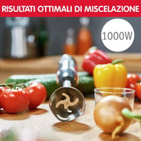 Moulinex DD655810 1000W Merülőmixer Rozsdamentes Acél Fekete 10