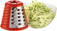 Aparat de feliat legume Moulinex DJ755G Fresh Express cu 5 conuri - roșu 5