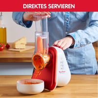 Moulinex Fresh Express Plus DJ756G15 elektromos reszelő 200W - piros 4