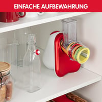 Moulinex Fresh Express Plus DJ756G15 elektromos reszelő 200W - piros 5