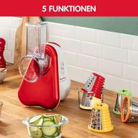 Moulinex Fresh Express Plus DJ756G15 elektromos reszelő 200W - piros 3
