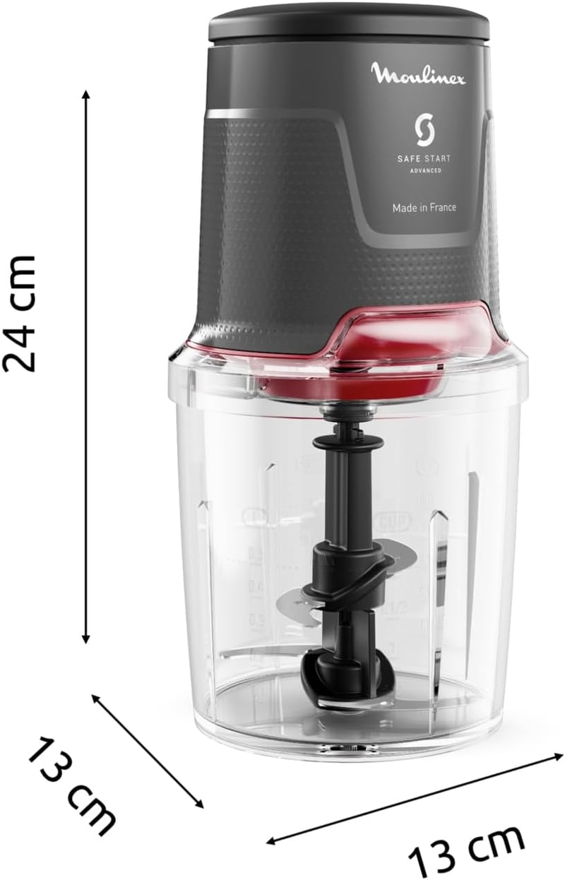 Moulinex Easy Press 600W Aprító 500ml Rozsdamentes Acél Pengékkel