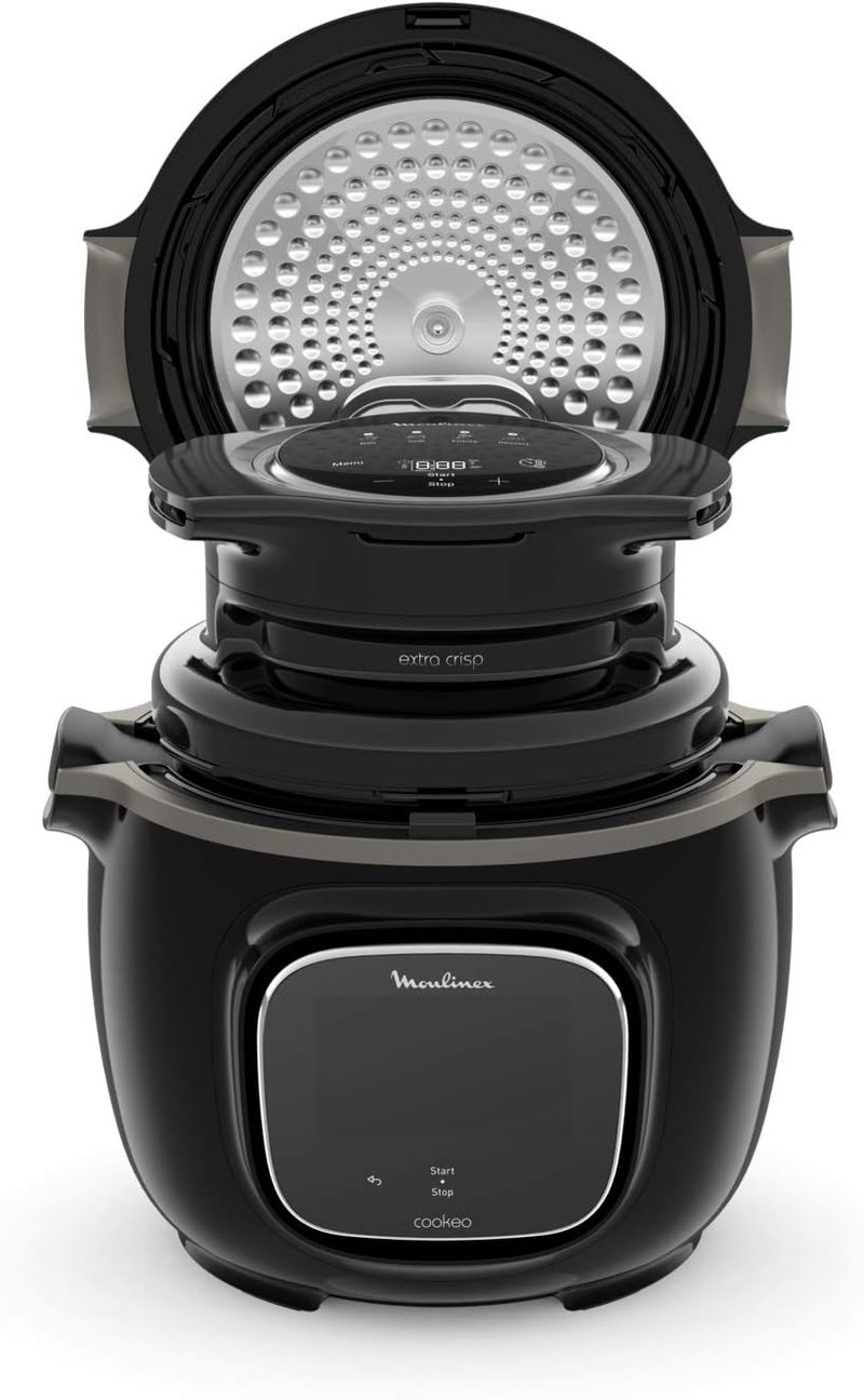 Moulinex Extra Crisp Cookeo fedél - 4 program, ropogós ételekhez, összes Cookeo modellhez