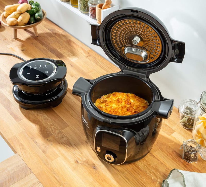 Moulinex Extra Crisp Cookeo fedél - 4 program, ropogós ételekhez, összes Cookeo modellhez