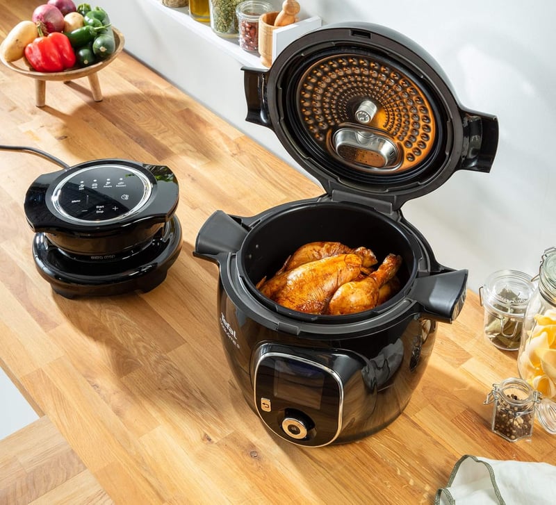 Moulinex Extra Crisp Cookeo fedél - 4 program, ropogós ételekhez, összes Cookeo modellhez