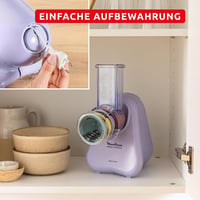 Moulinex Fresh Express DK8546E0 elektromos zöldségreszelő 4az1-ben lila 3