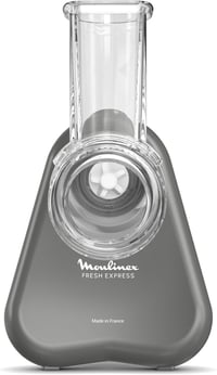 Moulinex Fresh Express DK855HE0 elektromos zöldségreszelő, 5 az 1-ben - szürke 2